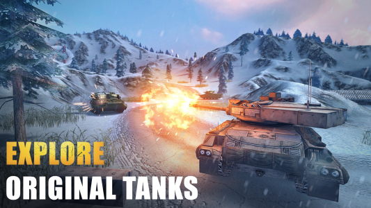اسکرین شات بازی Tank Force: Tank games blitz 4