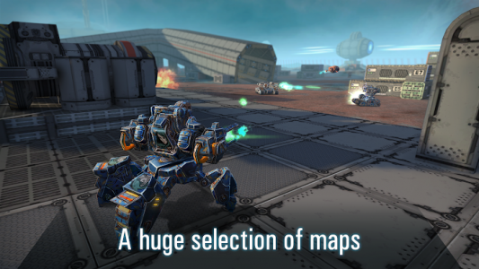 اسکرین شات بازی Robots VS Tanks: 5v5 Tactical Multiplayer Battles 3