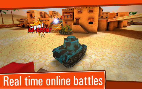 اسکرین شات بازی Toon Wars: Awesome Tank Game 2