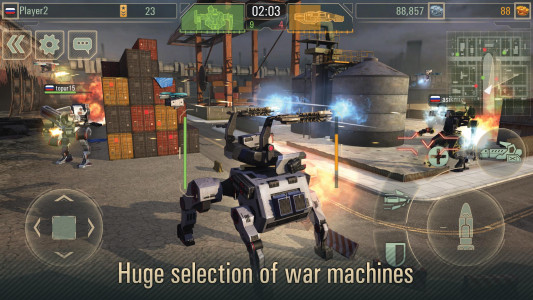 اسکرین شات بازی WWR: War Robots Games 4