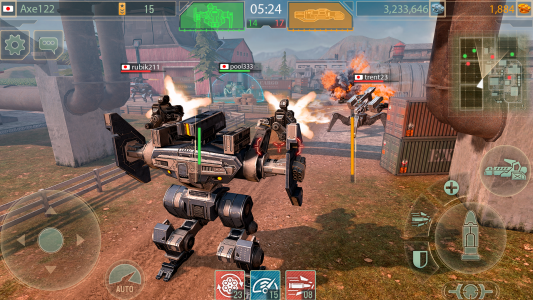 اسکرین شات بازی WWR: War Robots Games 2