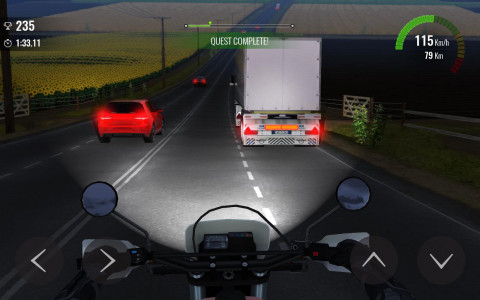 اسکرین شات بازی Moto Traffic Race 2 4
