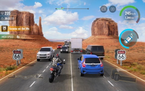 اسکرین شات بازی Moto Traffic Race 2 5