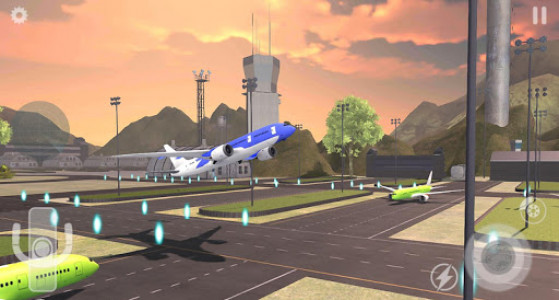 اسکرین شات بازی Airplane Flight Pilot Simulator - Flight Games 3