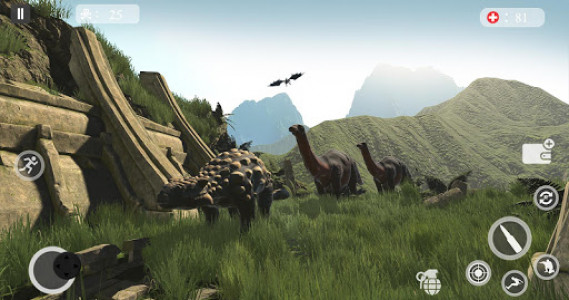 اسکرین شات بازی Dino Hunting 2019 3D - Sniper Shooting Games 5