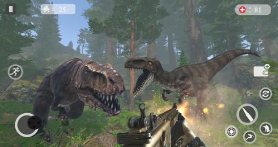 اسکرین شات بازی Dinosaur Hunter 2019 -  Free Gun Shooting Game 4