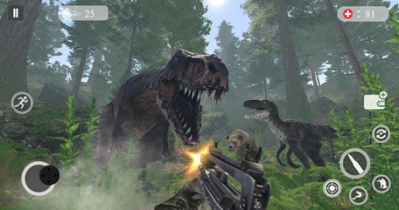 اسکرین شات بازی Dinosaur Hunter 2019 -  Free Gun Shooting Game 6