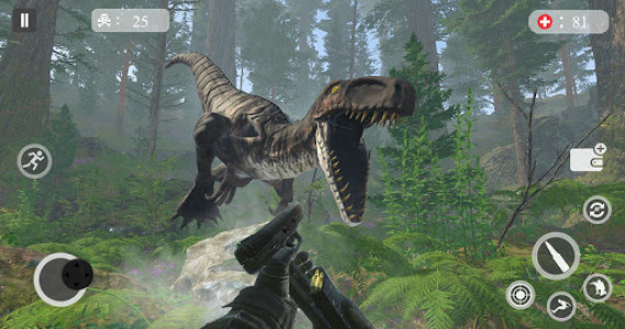 اسکرین شات بازی Dinosaur Hunter 2019 -  Free Gun Shooting Game 7