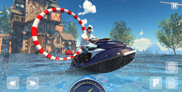 اسکرین شات بازی Jet Ski Racing 2019 - Water Boat Games 7