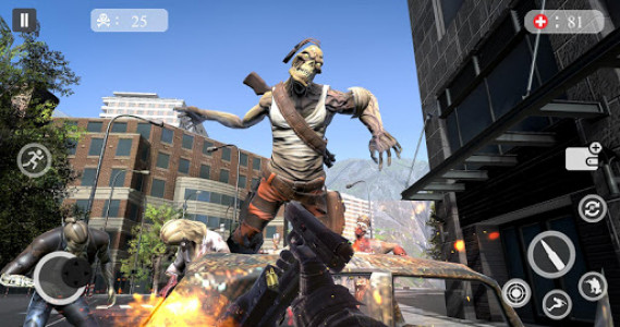 اسکرین شات بازی Zombie Hunt Game 2019 - Dead Zombie Shooting Games 6