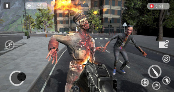 اسکرین شات بازی Zombie Hunt Game 2019 - Dead Zombie Shooting Games 2