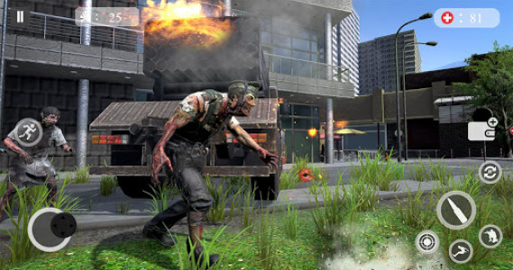 اسکرین شات بازی Zombie Hunt Game 2019 - Dead Zombie Shooting Games 5