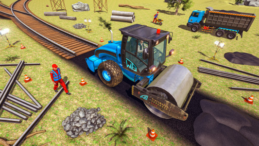 اسکرین شات 2 بازی Railway City Construction Game