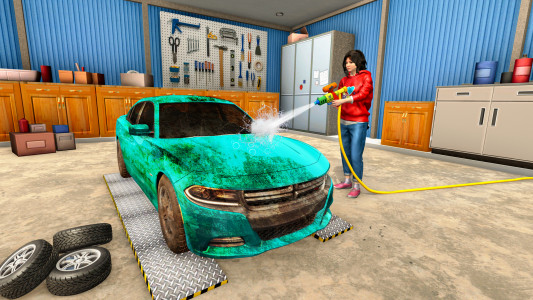 اسکرین شات بازی Power Washing Simulator 3D Car 4