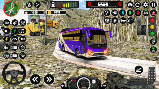 اسکرین شات بازی Offroad Coach Bus Simulator 3D 4