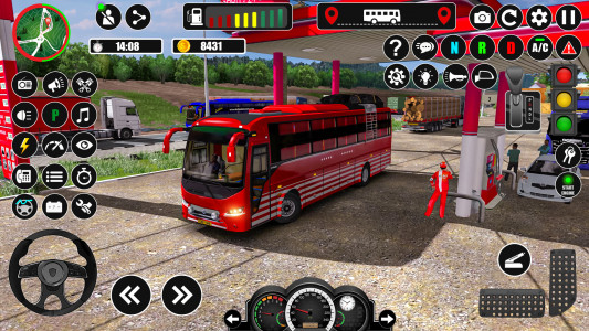 اسکرین شات بازی Offroad Coach Bus Simulator 3D 5