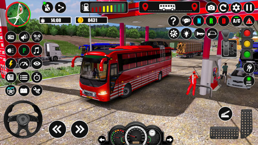 اسکرین شات 5 بازی Offroad Coach Bus Simulator 3D