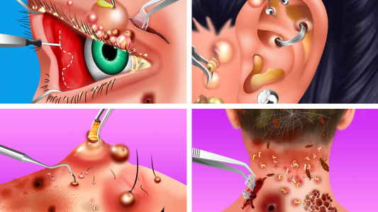 اسکرین شات بازی Eye Art ASMR-DIY Makeup Games 4