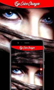 اسکرین شات برنامه Eye Color Changer : Eye Lens P 3