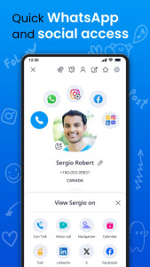 اسکرین شات 4 برنامه Eyecon Caller ID & Spam Block