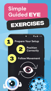 اسکرین شات 3 برنامه Eye Exercises: VisionUp