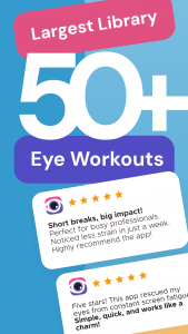 اسکرین شات 4 برنامه Eye Exercises: VisionUp