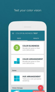 اسکرین شات برنامه Color Blind Test 1