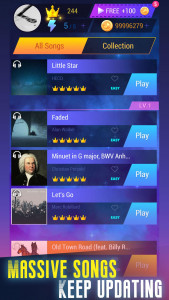 اسکرین شات بازی Tap Music 3D 1