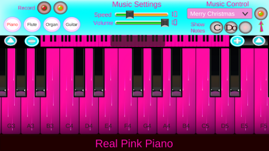 اسکرین شات بازی Real Pink Piano 4