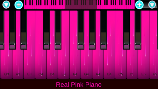اسکرین شات بازی Real Pink Piano 2