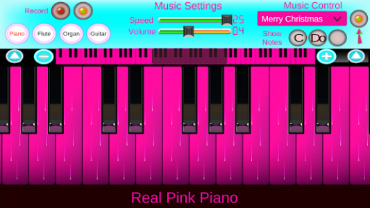 اسکرین شات بازی Real Pink Piano 1