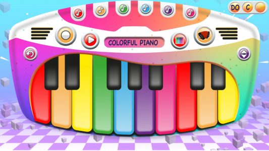 اسکرین شات بازی Colorful Piano 3