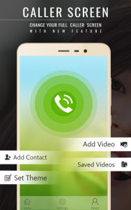 اسکرین شات برنامه Full Screen Caller Photo 1