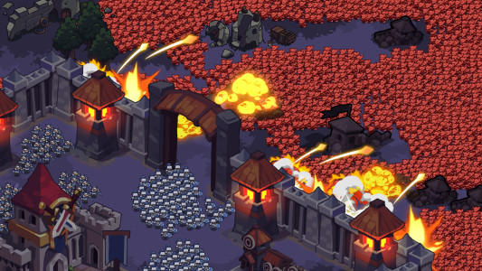 اسکرین شات 4 بازی Nighty Knight: Frontier War TD
