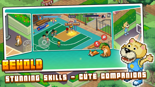 اسکرین شات بازی Pixel Basketball: Multiplayer 3