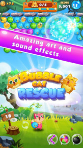 اسکرین شات بازی Bubble Cat Rescue 7