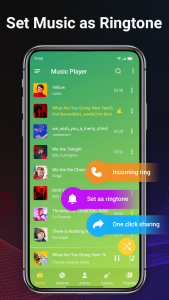 اسکرین شات برنامه Music Player - Audio Player 4