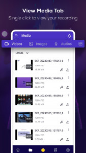 اسکرین شات برنامه Screen Recorder Video Recorder 2