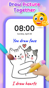 اسکرین شات 5 برنامه Lockscreen Drawing