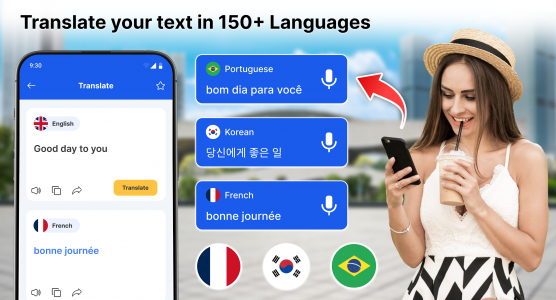 اسکرین شات برنامه All Language Translator 1