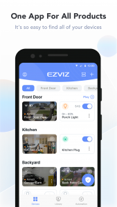 اسکرین شات 1 برنامه EZVIZ
