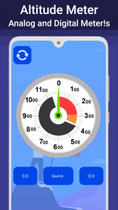 اسکرین شات برنامه Altimeter App - Find Altitude 5