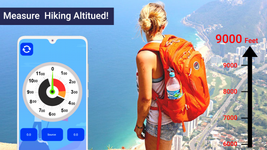 اسکرین شات برنامه Altimeter App - Find Altitude 7
