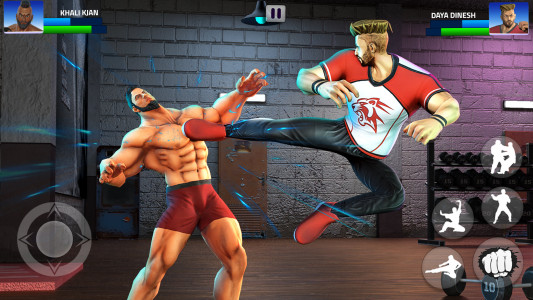 اسکرین شات بازی Bodybuilder GYM Fighting Game 1