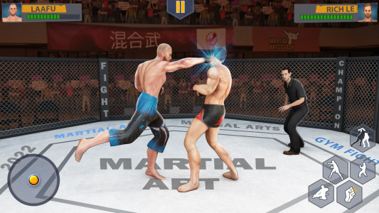 اسکرین شات بازی Martial Arts: Fighting Games 2