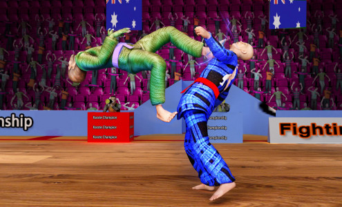 اسکرین شات بازی Karate King Final Fight Game 4