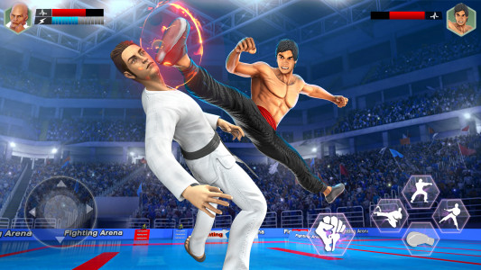 اسکرین شات بازی Karate King Final Fight Game 1