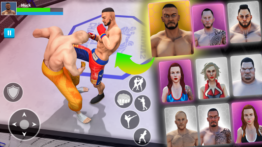اسکرین شات بازی Martial Arts Fight Game 5