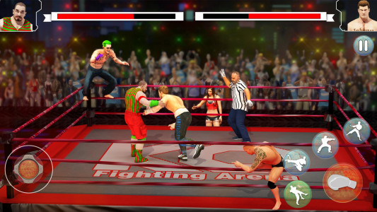 اسکرین شات بازی Beat Em Up Wrestling Game 1