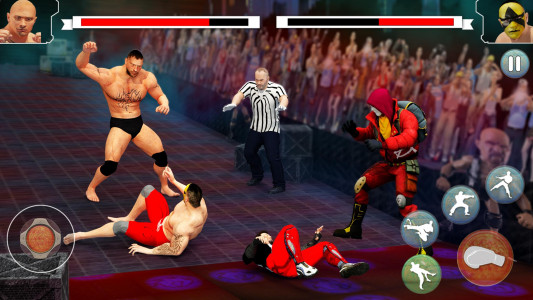 اسکرین شات 2 بازی Beat Em Up Wrestling Game